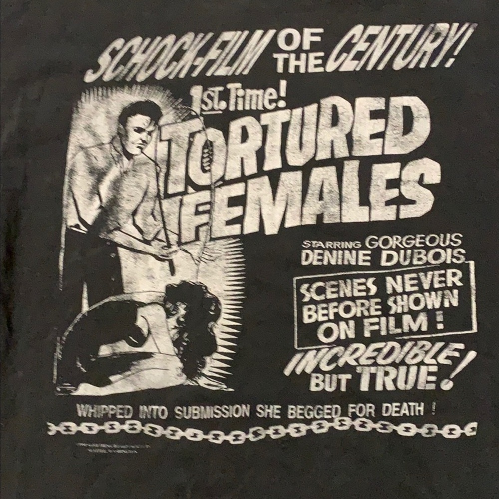 Tortured Females Exploitation T-Shirt - Picture 2 of 2